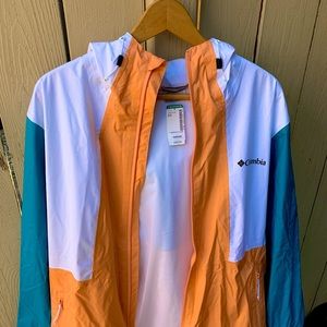 NEW Columbia Windbreaker